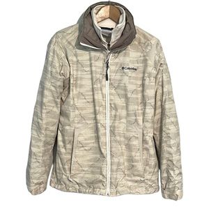 Columbia Women’s Interchange 3-In-1 Jacket Waterproof Size M